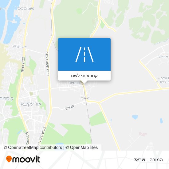 מפת המורה