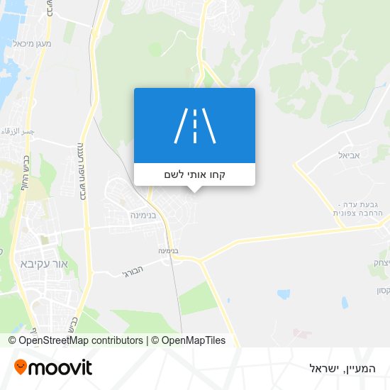 מפת המעיין