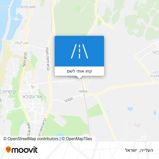 מפת העלייה