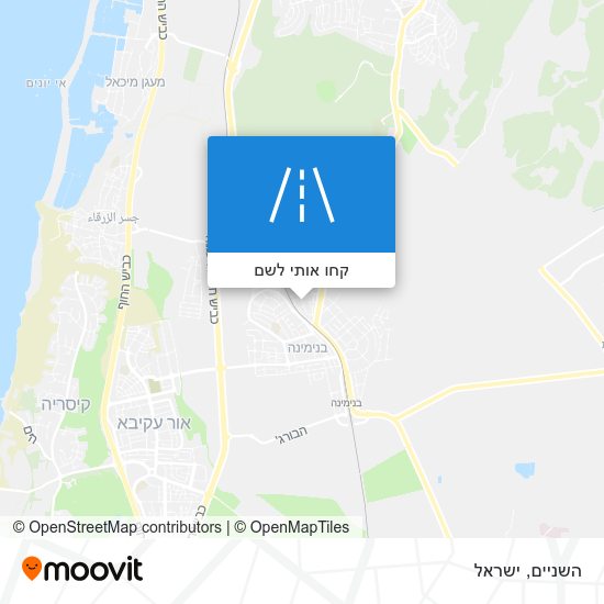 מפת השניים