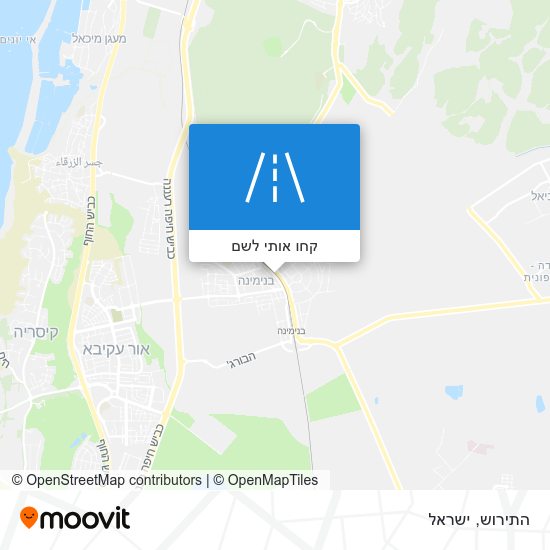 מפת התירוש