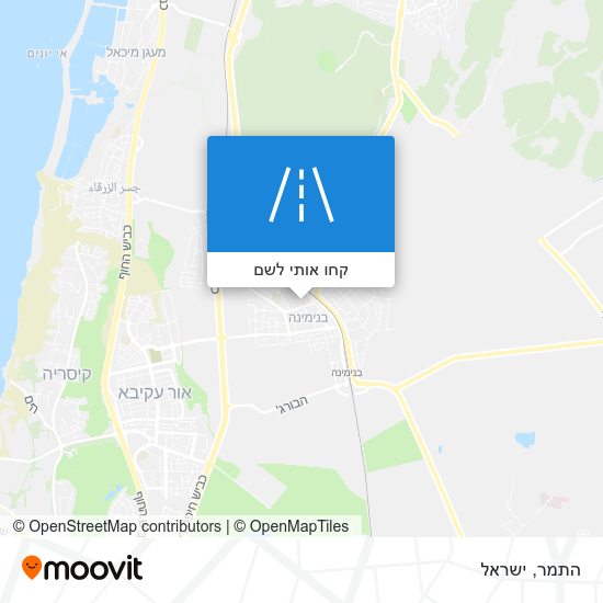 מפת התמר