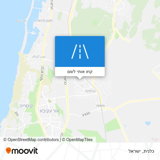 מפת כלנית