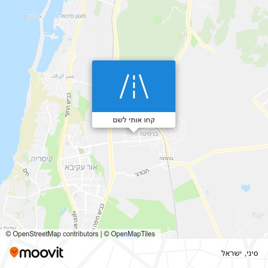 מפת סיני