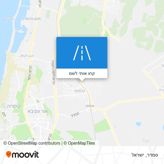 מפת סמדר