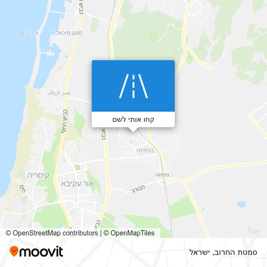 מפת סמטת החרוב