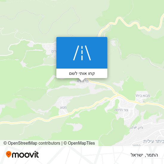 מפת התמר