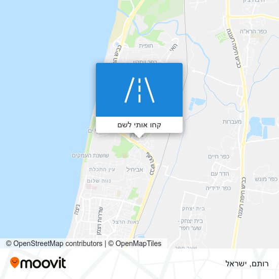 מפת רותם