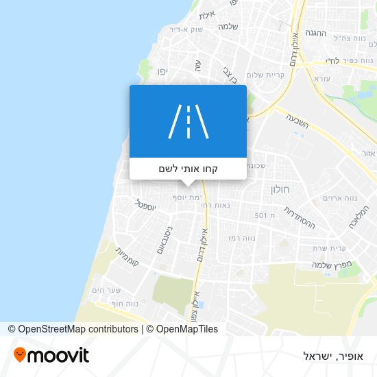 מפת אופיר