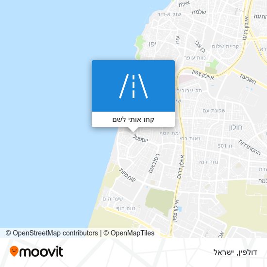 מפת דולפין