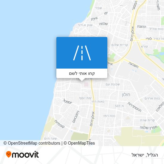 מפת הגליל