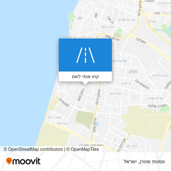 מפת סמטת שטרן