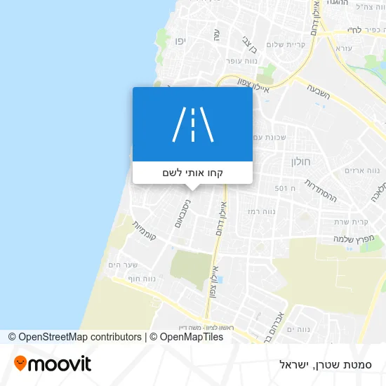 מפת סמטת שטרן