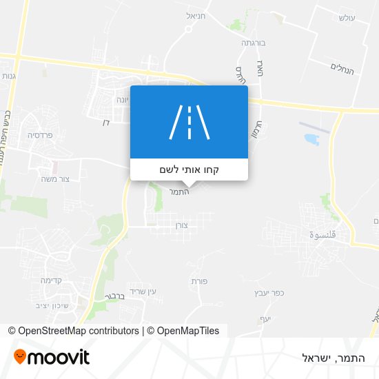 מפת התמר