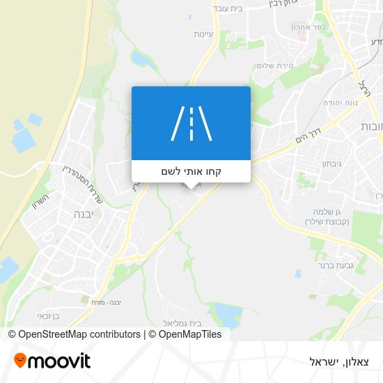 מפת צאלון