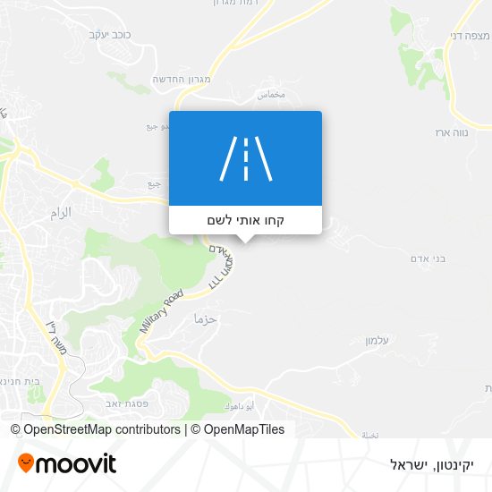 מפת יקינטון