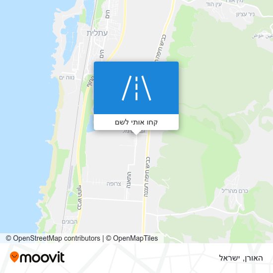 מפת האורן