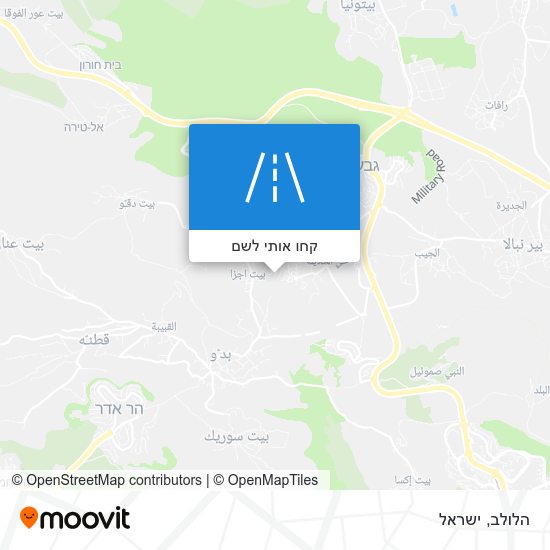 מפת הלולב