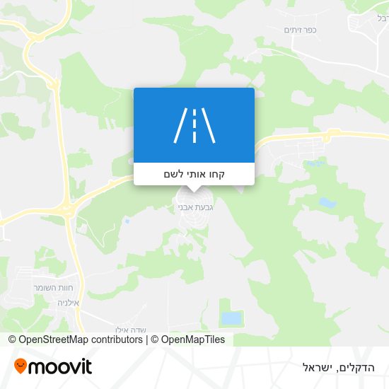 מפת הדקלים