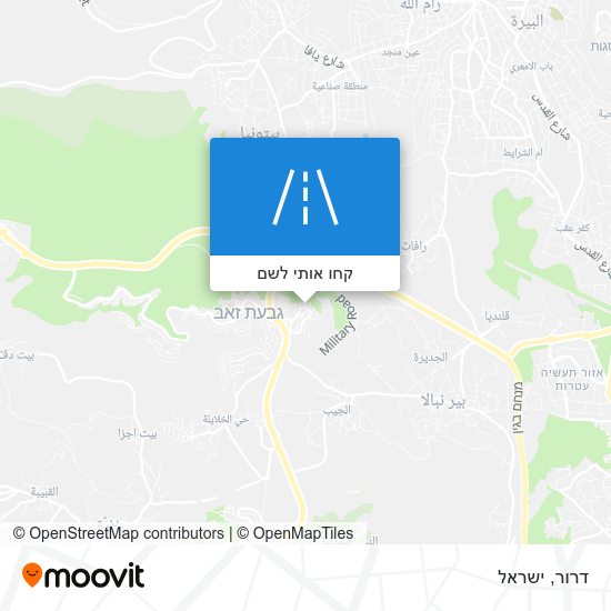 מפת דרור