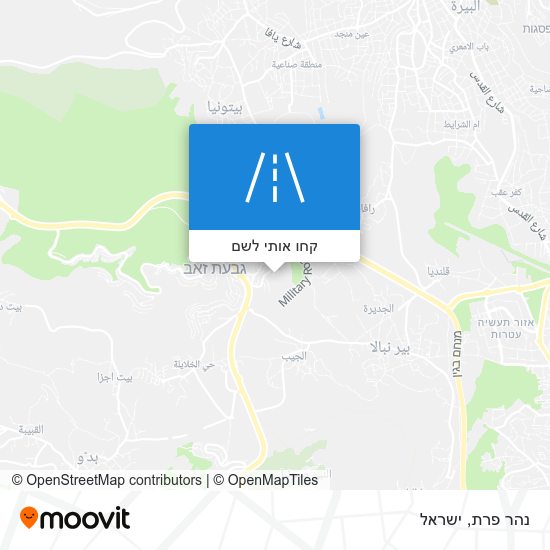מפת נהר פרת