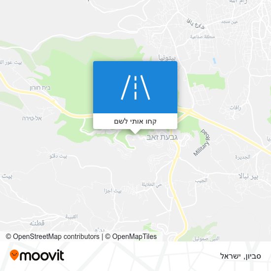 מפת סביון