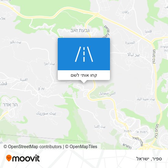 מפת ספיר