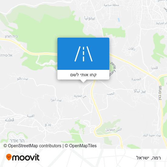 מפת רמה