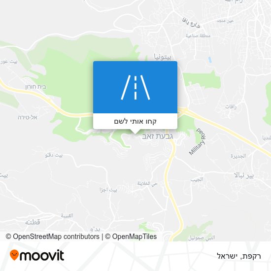 מפת רקפת