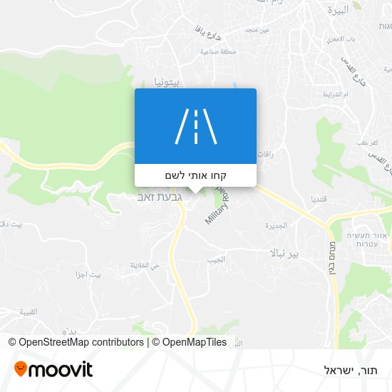 מפת תור