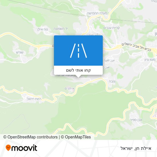 מפת איילת חן