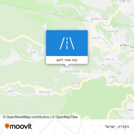 מפת הקדרה