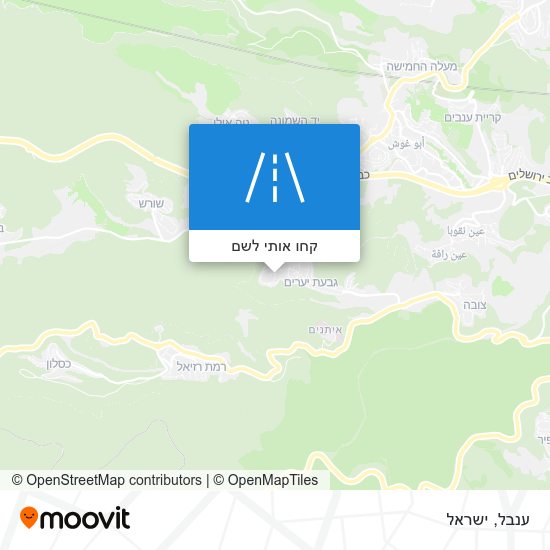 מפת ענבל