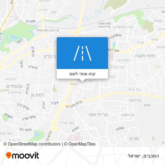 מפת המכבים
