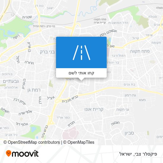 מפת פיקסלר צבי