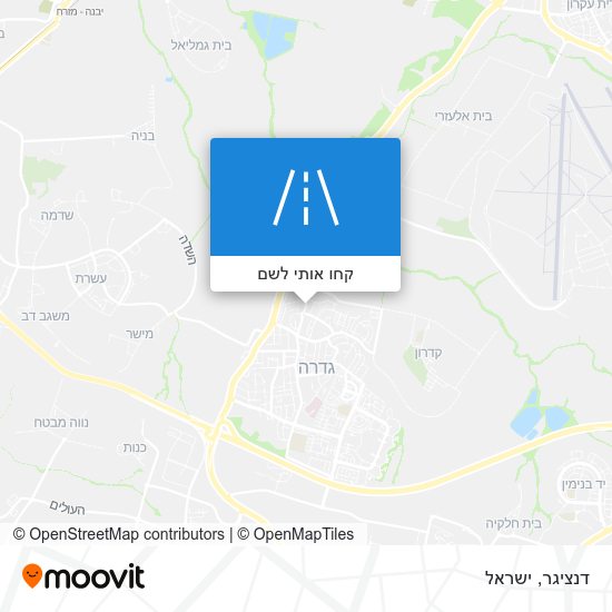 מפת דנציגר