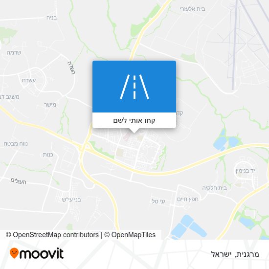 מפת מרגנית