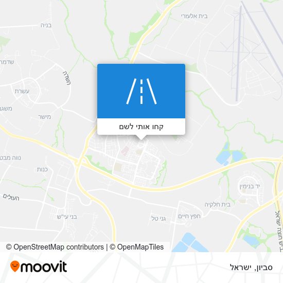 מפת סביון
