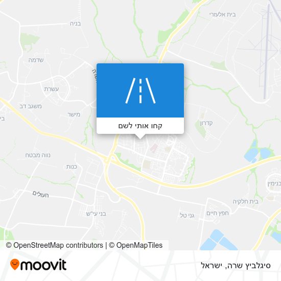 מפת סיגלביץ שרה