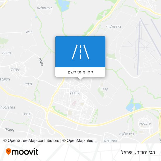 מפת רבי יהודה
