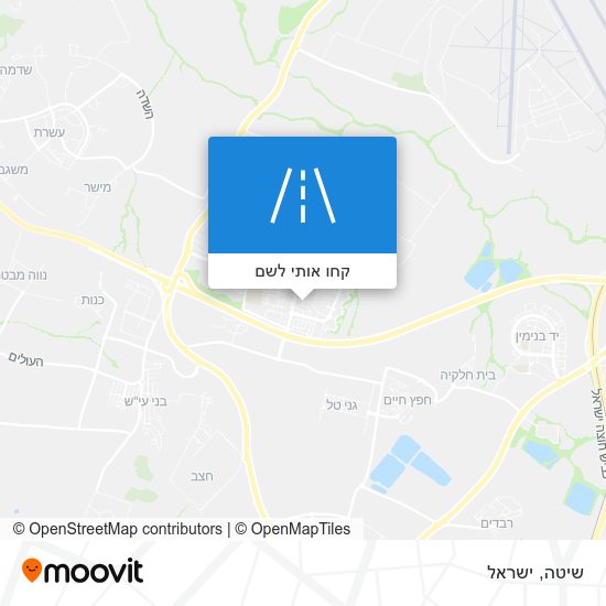 מפת שיטה
