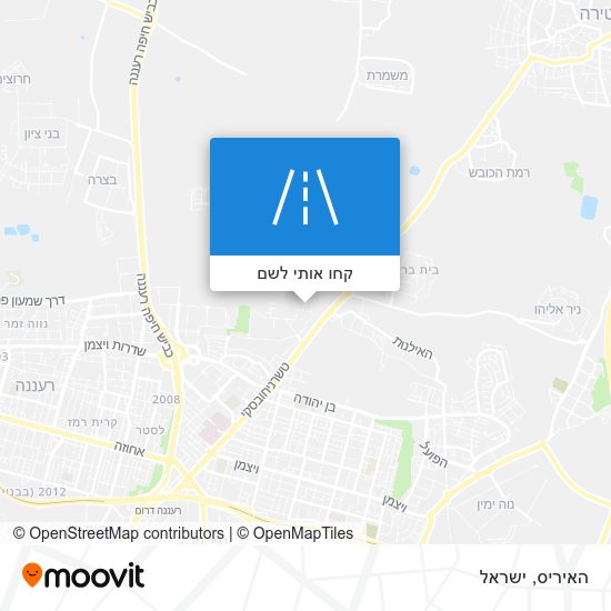 מפת האיריס