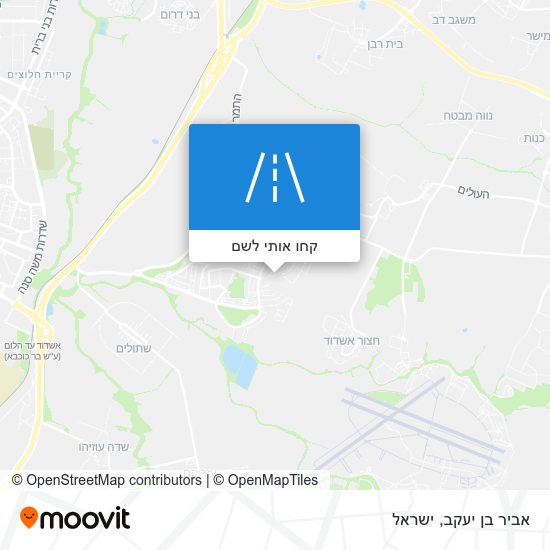 מפת אביר בן יעקב