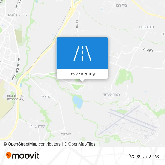 מפת אלי כהן