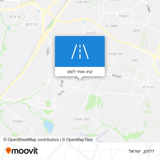 מפת דלתון