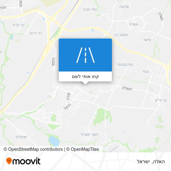 מפת האלה