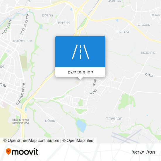 מפת הטל