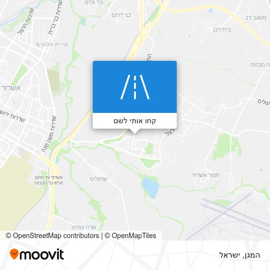 מפת המגן
