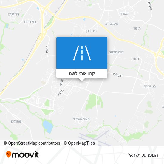 מפת המפרש