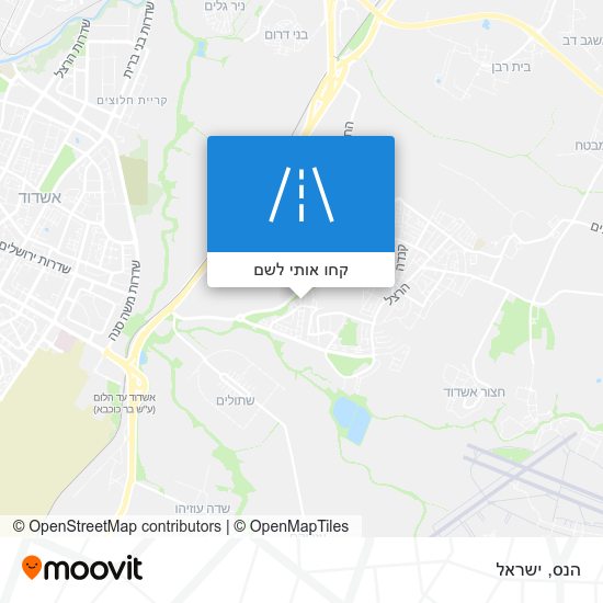 מפת הנס